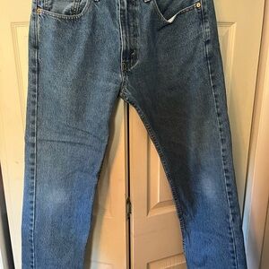 ClassicLevis 505  Men's Straight Blue Jeans